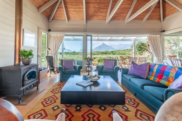 Nature’s view, beachfront estate