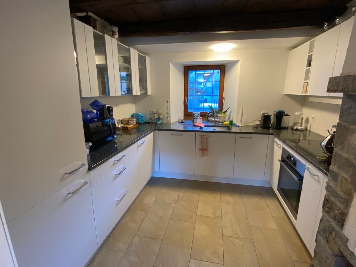 Popular Airbnb listing: Bellinzona-Gnosca Ferienhaus 'Kokoro's House' in Ticino