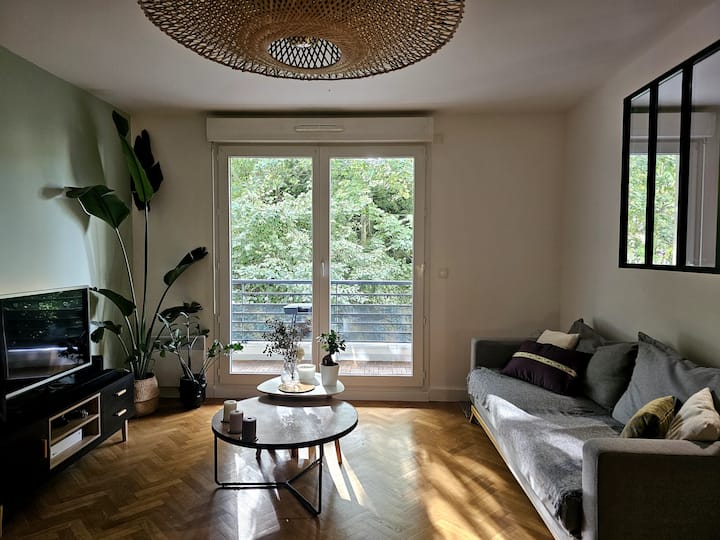 Paisible 2p Avec Balcon, 30min De Paris (Rer B) - Antony