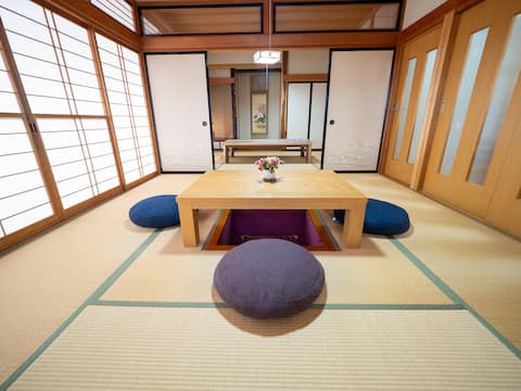 4 min NaganoSta/Zenkoji 10 min/2 FreeP/91 ㎡/Max 13