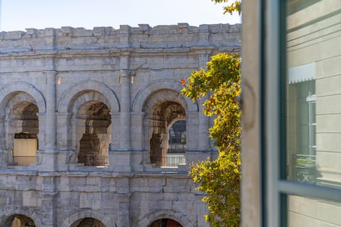 The most beautiful balcony perched above the Arena