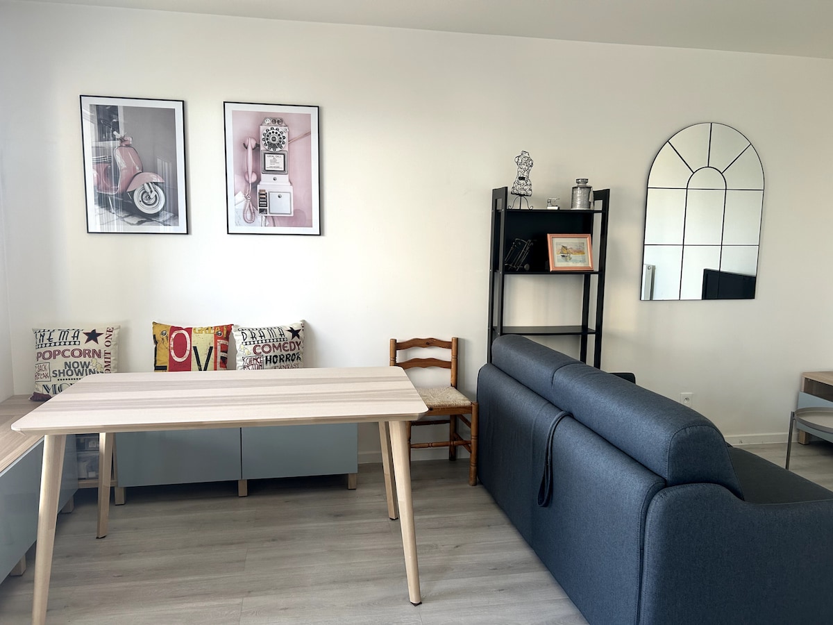 Airbnb performant: F2 apartment at the gates of Paris à Ivry Sur Seine