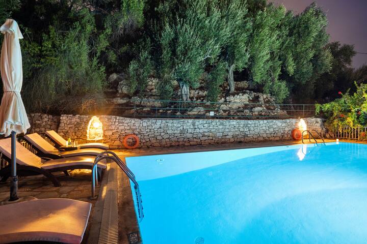 Villa Nafsika: Stunning views, private pool, WiFi