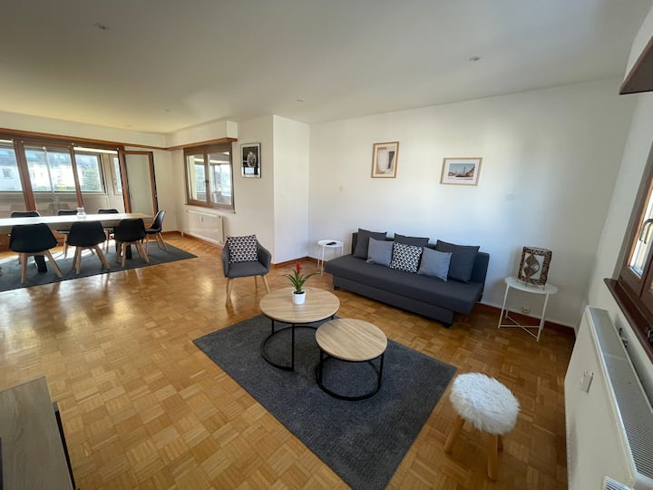 115m2 spacious flat, 10 minutes from Strasbourg!
