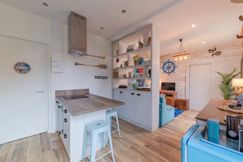 "Le Cosy" studio 300 meters from the beach