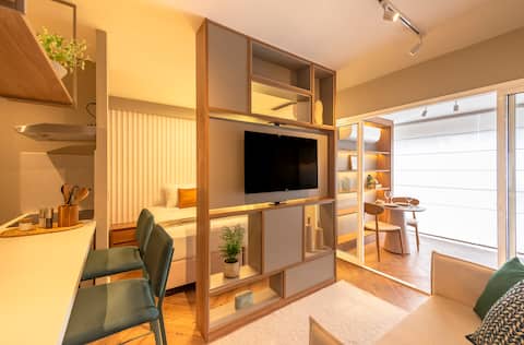 Super Beautiful| AC room&sala | Garage| 700m Cambuí