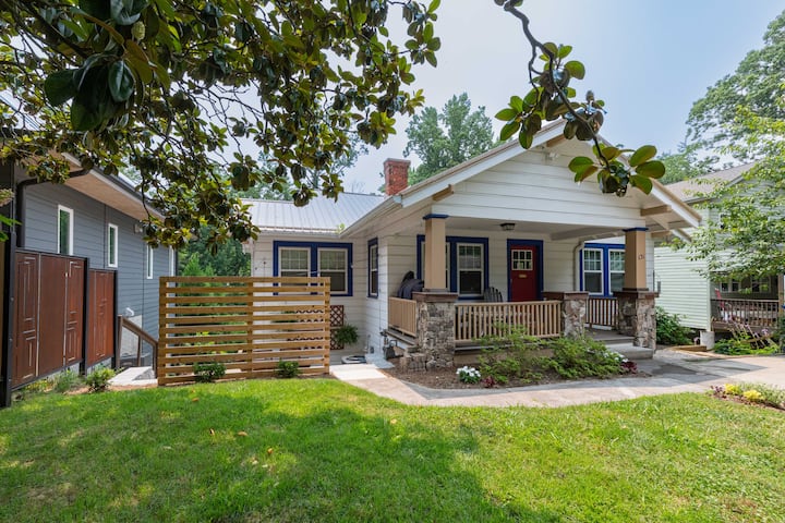 Montford Bungalow Near Downtown - Asheville, NC