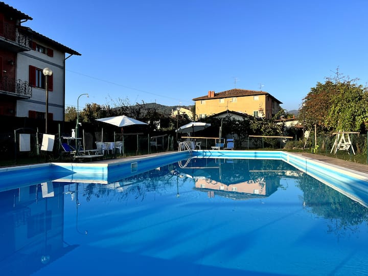 [Piscina] Appartamento Con Terrazza In Agriturismo - Sansepolcro