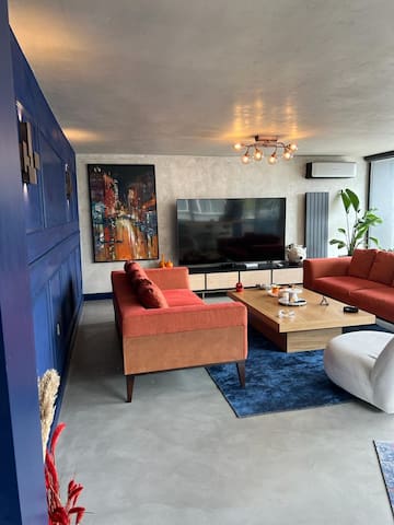 Penthouse Apartment with terraced sea view