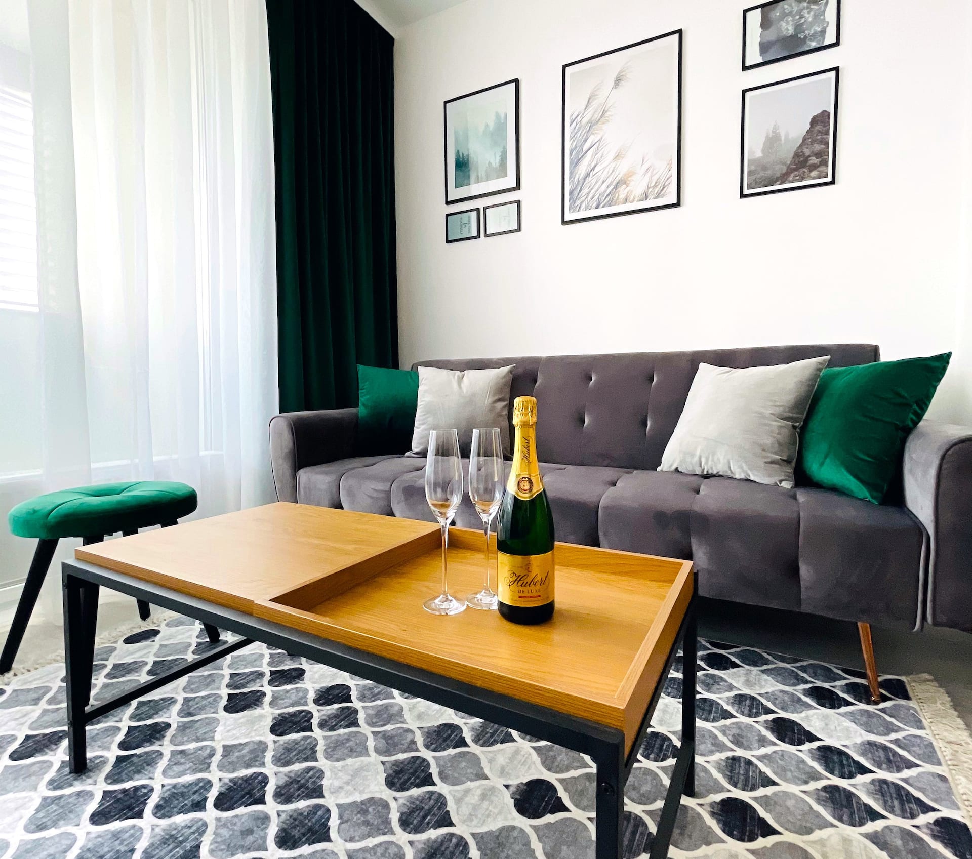 Apartment Twins Green near the center