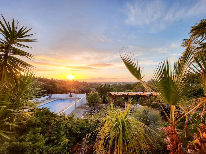 Villa Violeta, A Green Oasis With Sea Views - Algarve