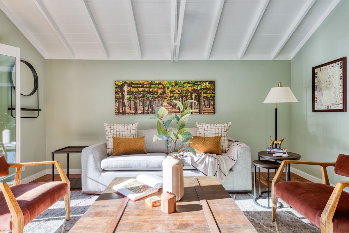 Top performing Airbnb: Creekside Cottage in Healdsburg