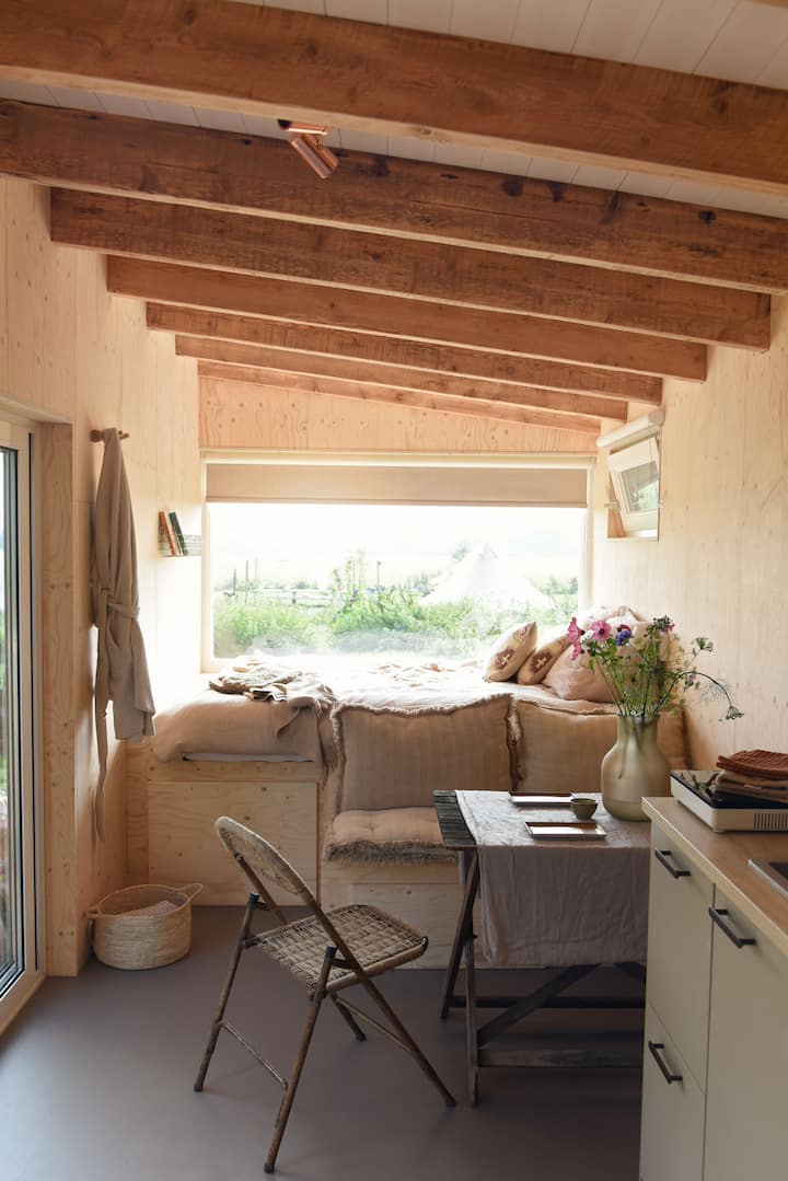 Smûk Tiny Hot Tub & Scenic Views In Friesland - Friesland
