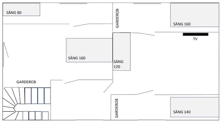 Ყველა საძინებელი მაღლაა