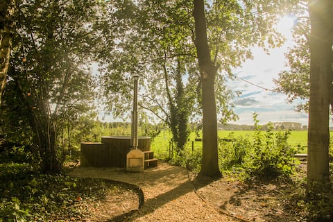 Zonder Vaart, magisch plekje met bos en plukveld