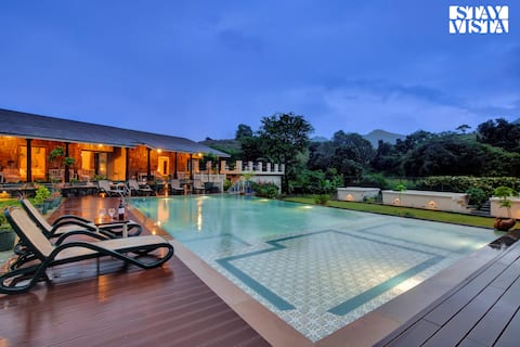 StayVista at The Earthen Boutique w/ Pool, Garden