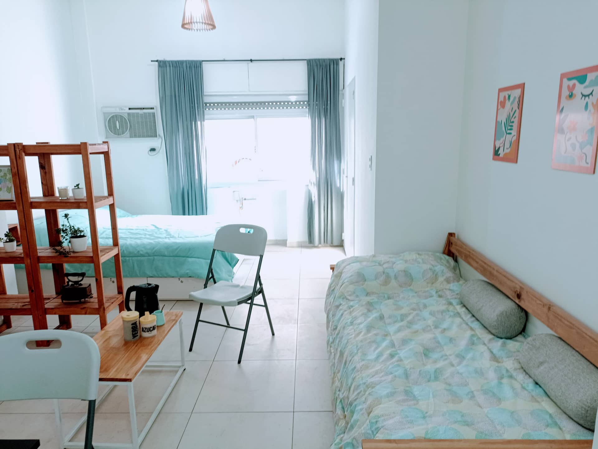Kitnet mobiliada em Congreso com banheira de hidromassagem