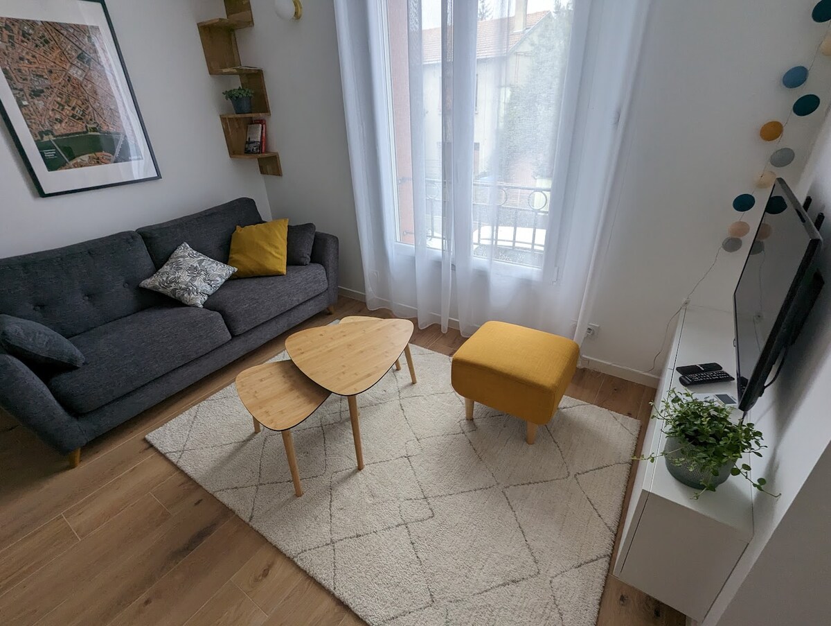 Successful Airbnb property: Renovated and air-conditioned 2 bedroom apartment in Toulouse
