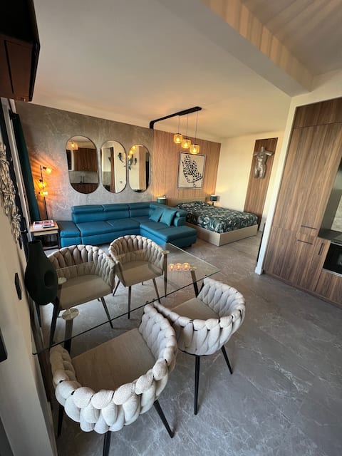 Top performing Airbnb: Waterfront designer loft in Mont Boron