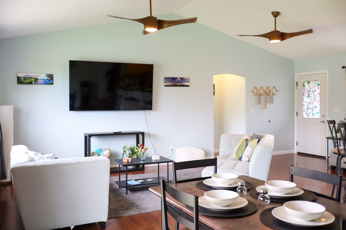 Popular Airbnb listing: Poʻokela's Place- A Cozy home in tropical Hawaiʻi in Hawaiian Paradise Park