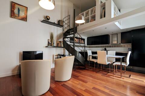 Loft on the outskirts of Paris, quiet