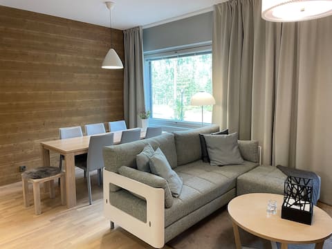 Successful Airbnb property: Beautiful 61 m2 studio in Vierumäki in Nastolan Suuralue