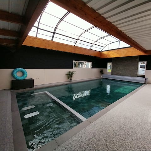 House with pool 2-4 people Malestroit LaLaLande1