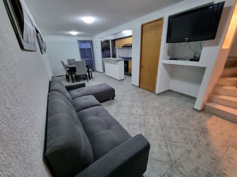 Comfortable house in a good location.