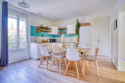 Spacious Apartment 10 minutes from Paris