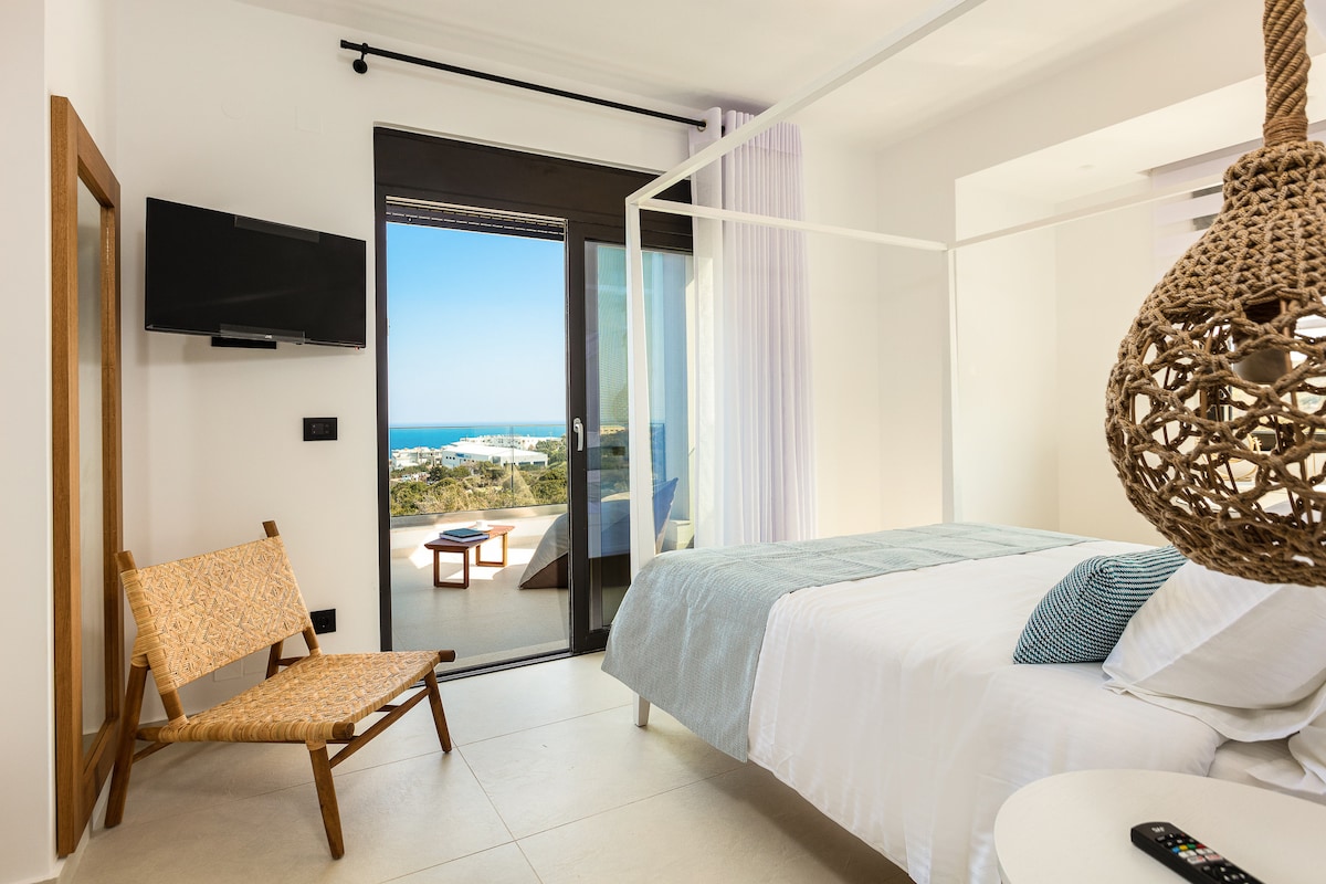 Dormitorio del edificio derecho en el primer piso