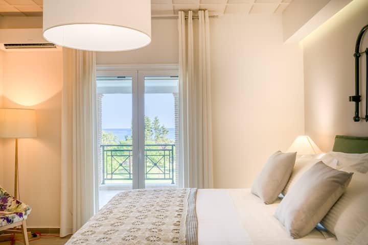 El dormitorio VIP con vistas infinitas al mar 