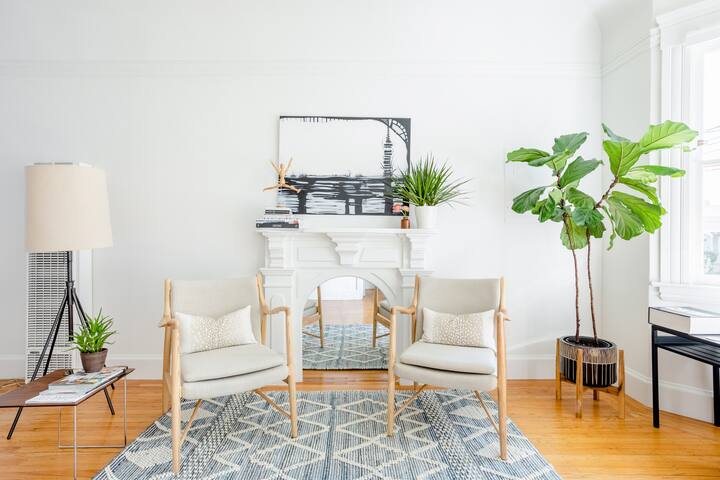 Bright & Stylish Oakland Haven Near Piedmont Ave