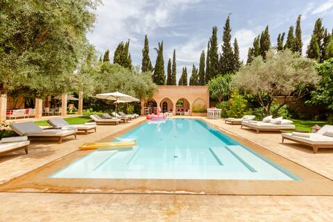 Oasis of serenity in Marrakesh