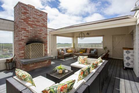 Monterey Bay Farmhouse on Artichoke Farm near Pacific Coast