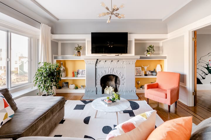 Spacious + Luxurious 3BR/2BA Near Golden Gate Park