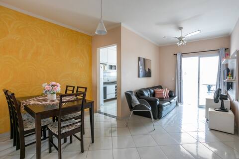 Comfortable Apto at Praia Grande (Aviation)