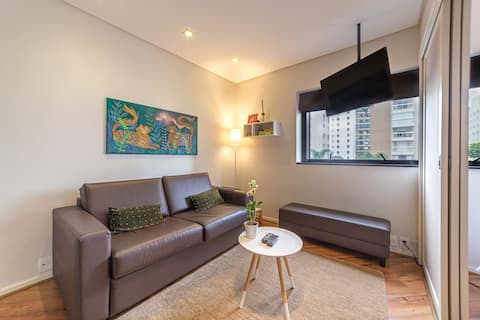 Successful Airbnb property: Convenience of staying in a flat in Jardim Paulista