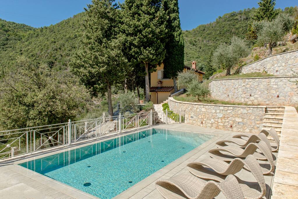 Luxury Villa Lucca Villas for Rent in Bagni di Lucca, Tuscany, Italy