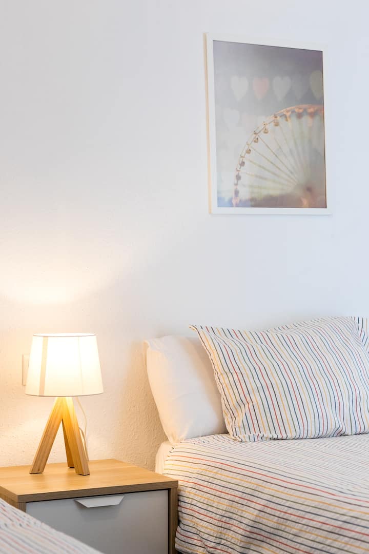 Doppelzimmer mit Betten 90 cm pro 90 cm/ Doppelzimmer mit jeweils 90 cm Betten