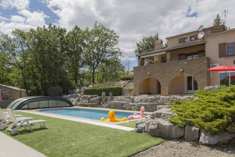holiday home with private pool