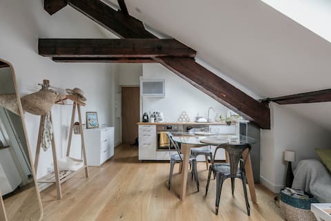 Hyper centre Studio au calme-Vue Bastille