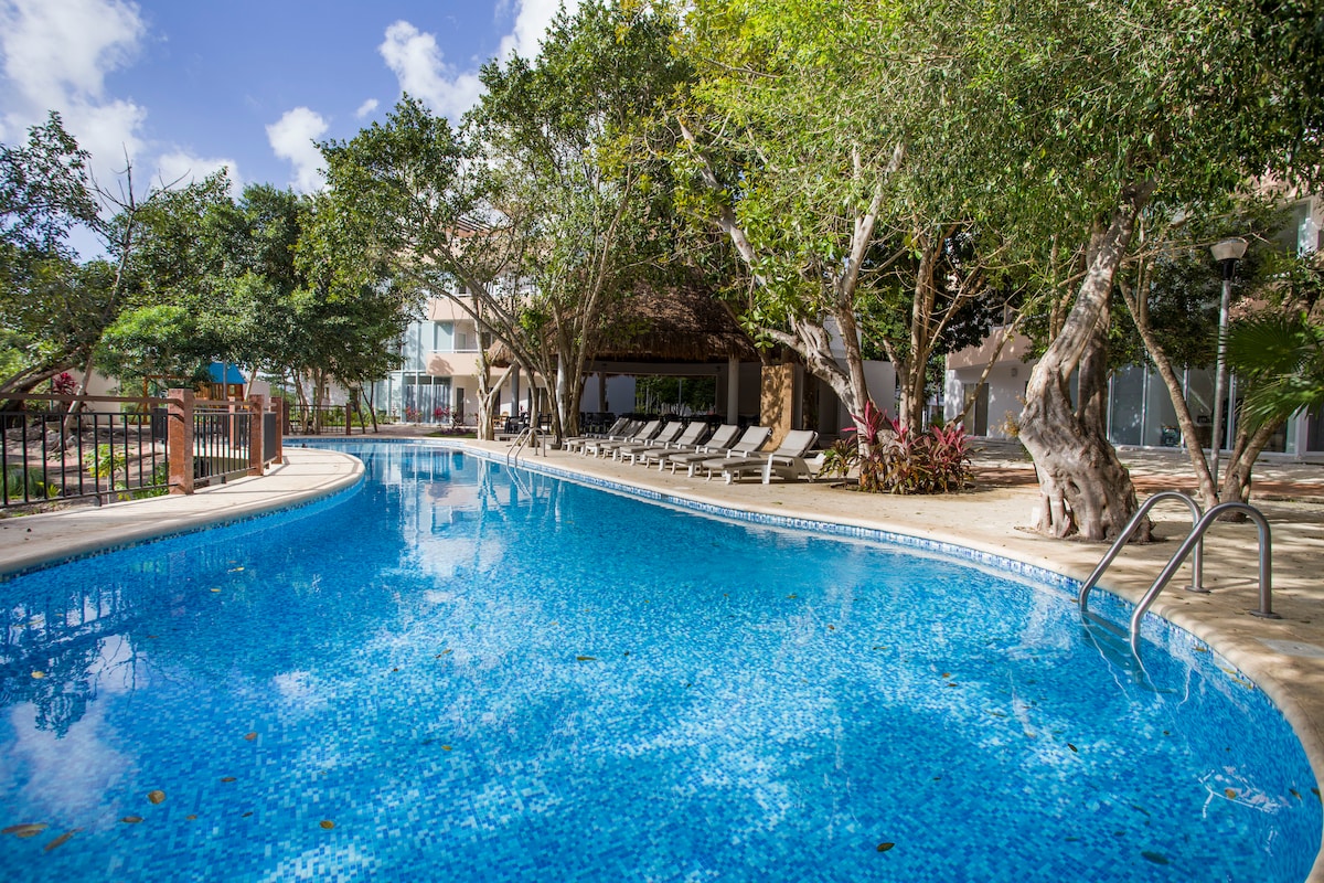 Anuncio de Airbnb popular: Beautiful apartment in Puerto Morelos with Wi-Fi en Villas Ii