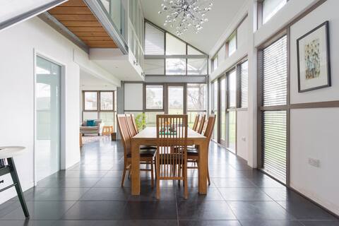 The Glass House, Llangorse Lake, Brecon Beacons
