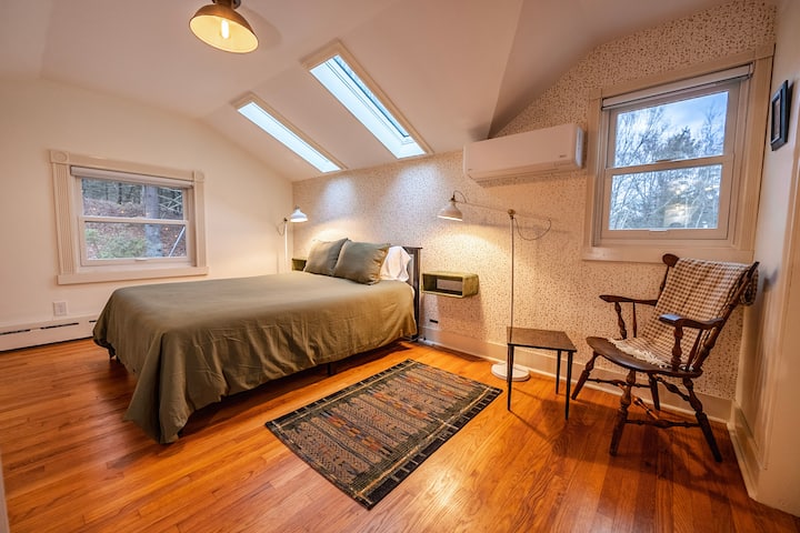 The master bedroom is the perfect escape. Spacious and comfortable.