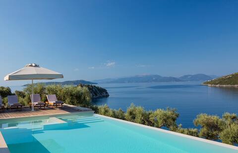 Villa Aeraki -private sea access in Sivota Bay