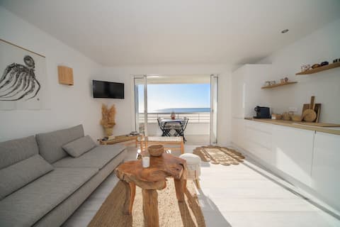 T3 Octopus Sea View Palavas Private Parking