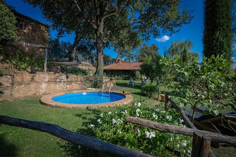 Casale delle papere, pool, romantic holiday in the nep