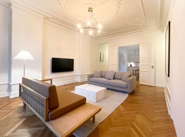 Luxurious 11 Person Apt w/4 Bedrooms in CPH City