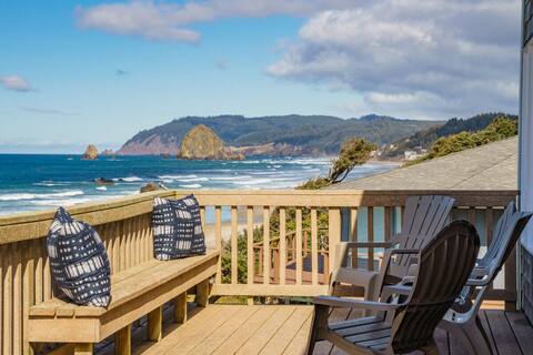 Oceanfront, Big Deck, Private Beach Access