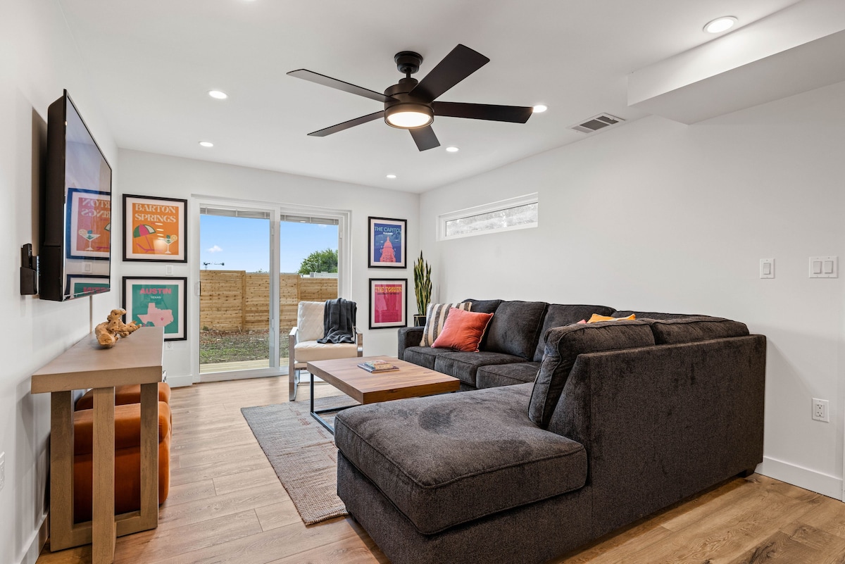 Newly Remodeled Modern Gem | Cozy + Central + Chic